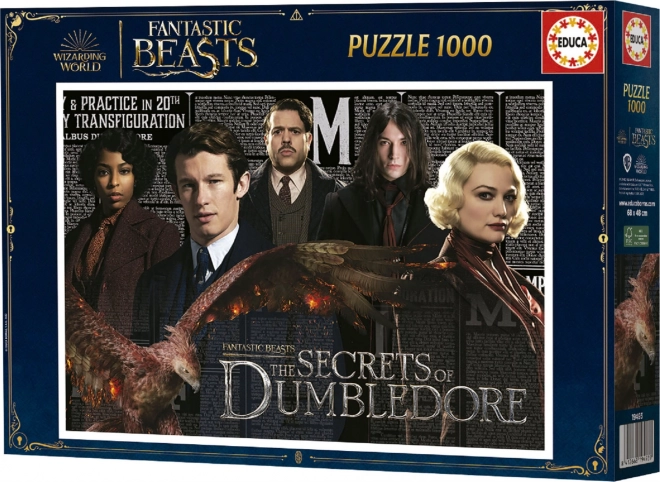 Puzzle Fantastische Tierwesen: Dumbledores Geheimnisse - 1000 Teile