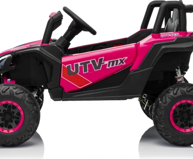 Kinder-Elektroauto Buggy Madman UTV-MX rosa