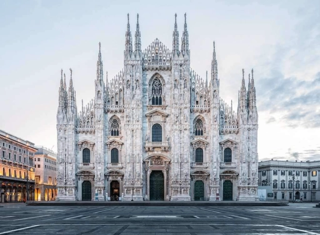 Ikonisches Motiv Duomo di Milano