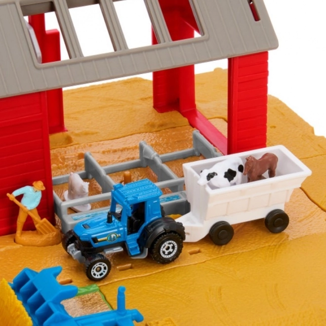 Matchbox Set Bauernhoftiere Traktor Sound