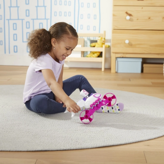 Spider-Man Verwandlungsfahrzeug mit Spielfiguren