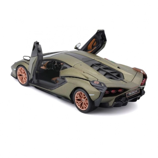 Bburago Lamborghini Sián FKP37 Modellauto Grün