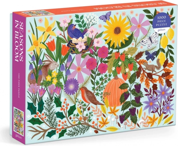 Puzzle Jahreszeiten in Blüten 1000 Teile