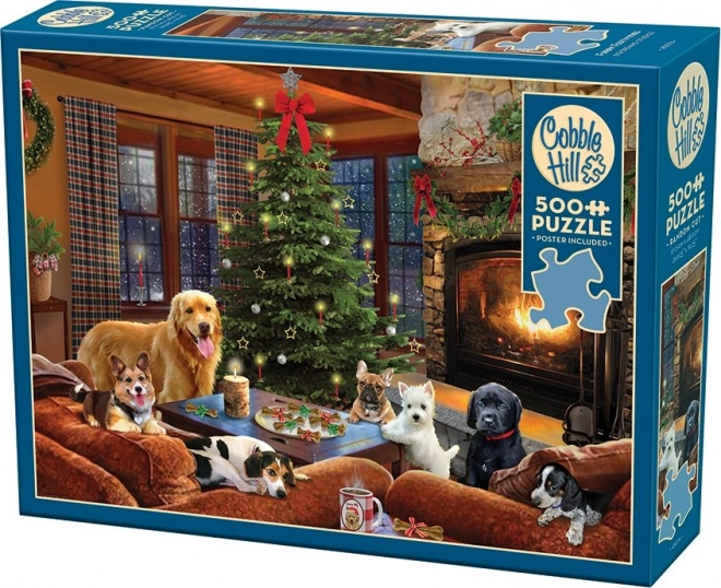 Cobble Hill Puzzle Flauschige Feiertage 500 Teile