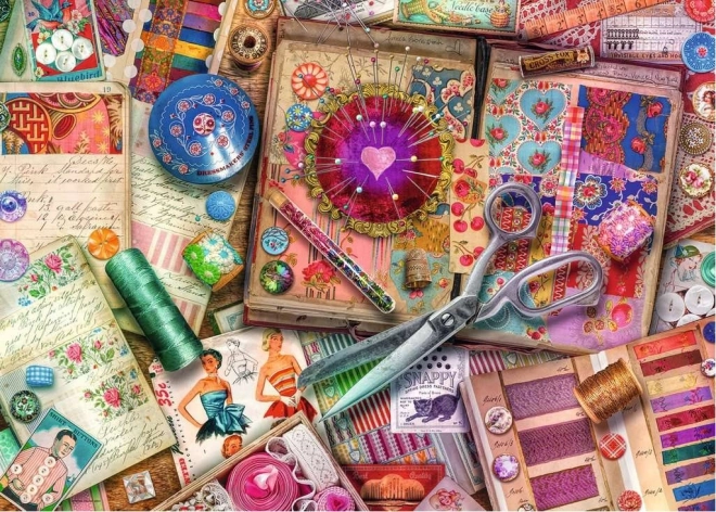 Ravensburger Puzzle Traditionelle Schneiderei 1000 Teile