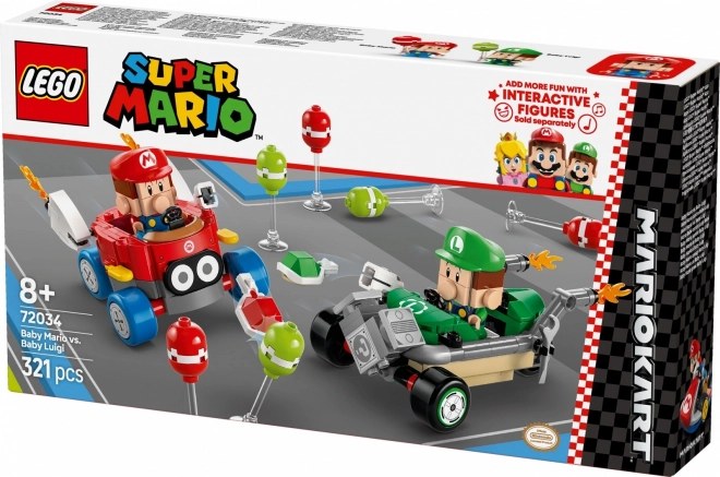 Lego Super Mario Baby Mario vs Baby Luigi Spielset