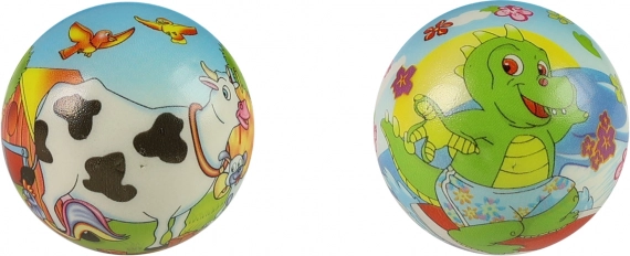 Schaumstoffspringball Tiere 6 cm
