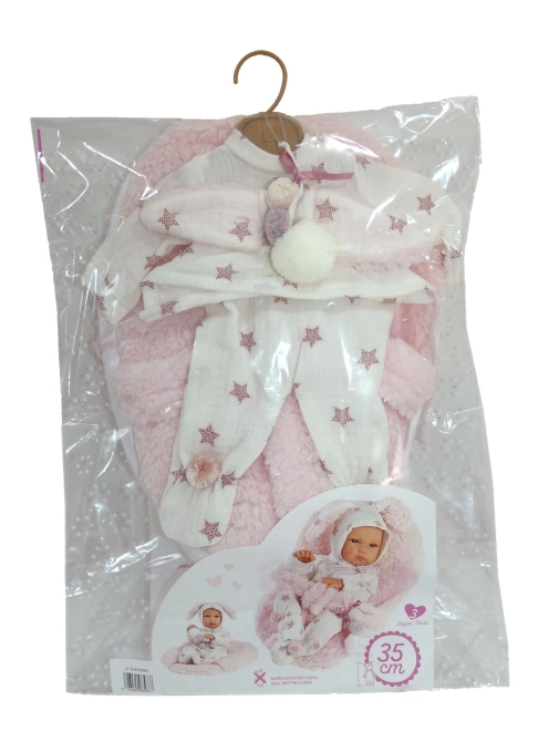 Niedliches zweiteiliges Set für Puppen 35–36 cm