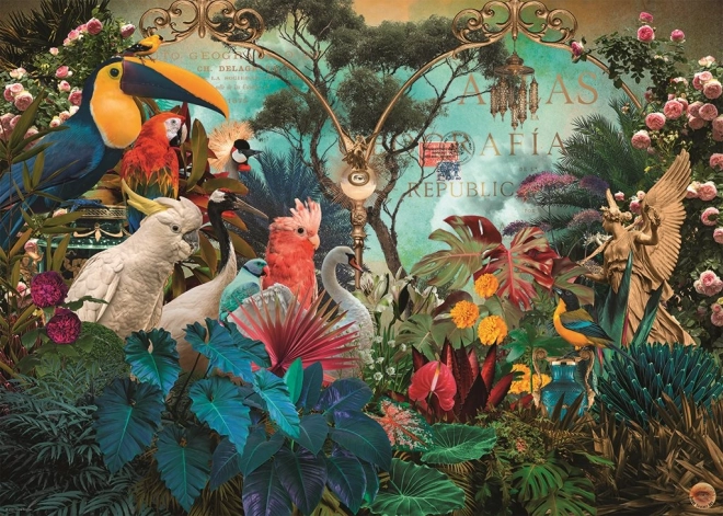 Heye Puzzle Fauna Fantasien: Vogelvielfalt 1000 Teile