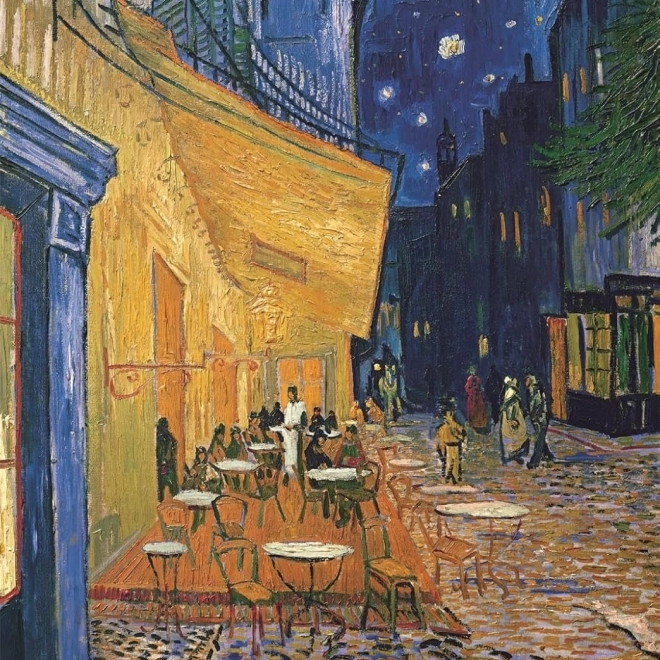 Puzzle Clementoni Museum Collection: Terrasse des Cafés bei Nacht 1000 Teile