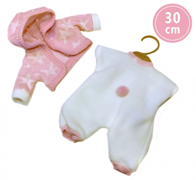 Zweiteiliges Puppenkleidungsset für Llorens Babypuppen 30 cm