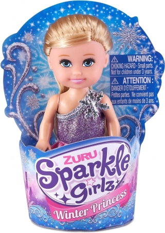 Glitzerndes Winterkleid