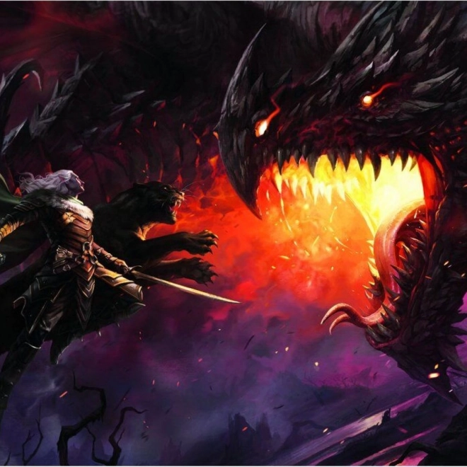 Clementoni Puzzle Dungeons&Dragons: Auge in Auge 1000 Teile