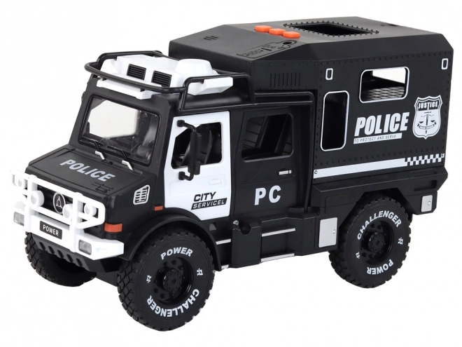 Polizeigeländewagen 1:14 Mit Sirenen Und Lichtern