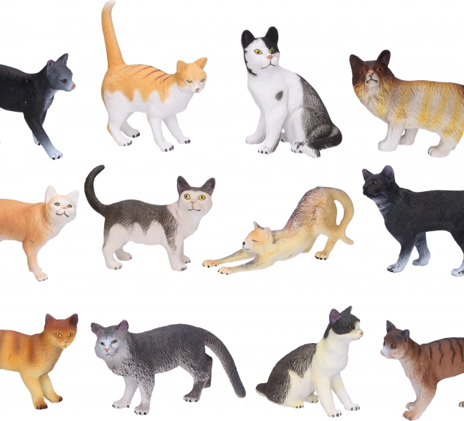 Tierfigur Katze 12 cm