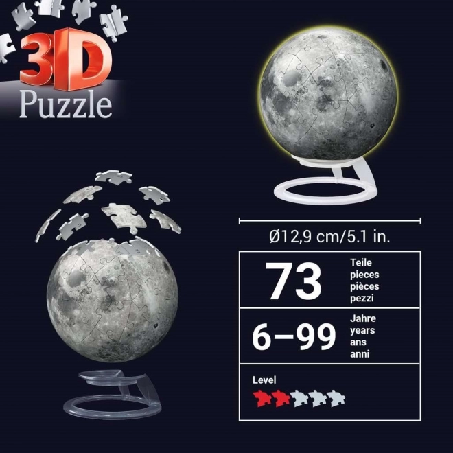 Puzzleball Leuchtender Mond