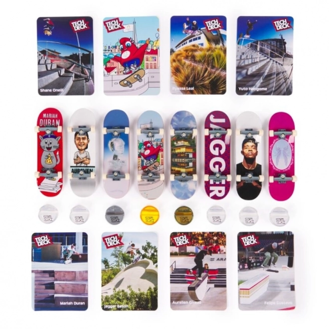 Tech Deck Olympisches Mehrfachpackung 8-teilig