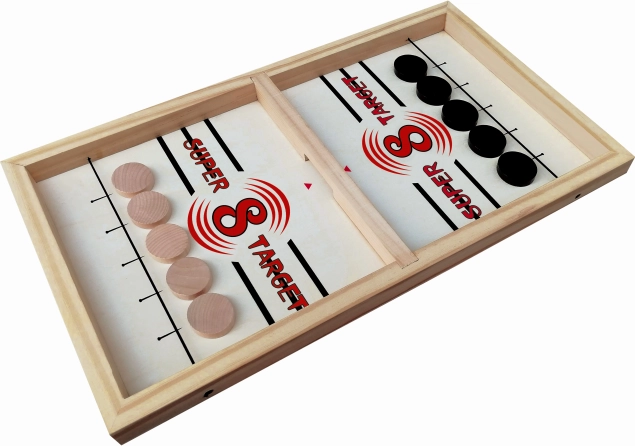 Holz Tischhockey 55,5x29,5 cm
