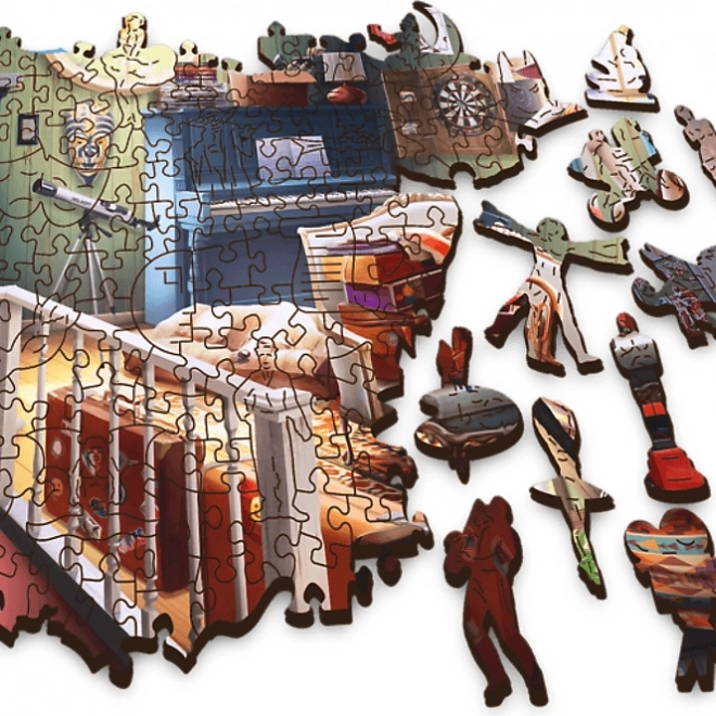 Trefl Holzpuzzle Schätze vom Dachboden 501 Teile