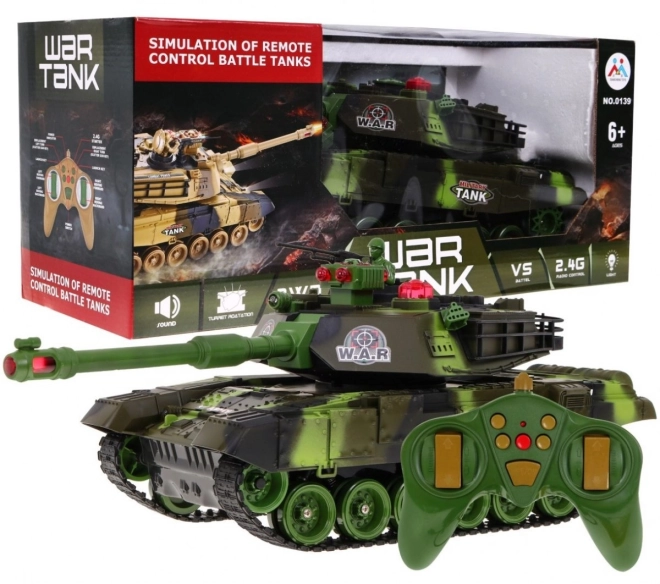 Ferngesteuerter Panzer für Kinder 3+ Grün – grün