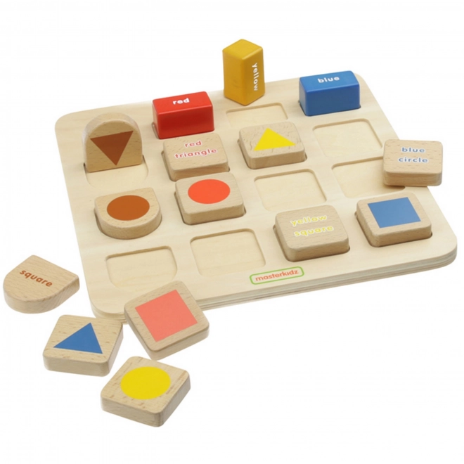 Masterkidz Lernspielbrett Formen- und Farbsortierer