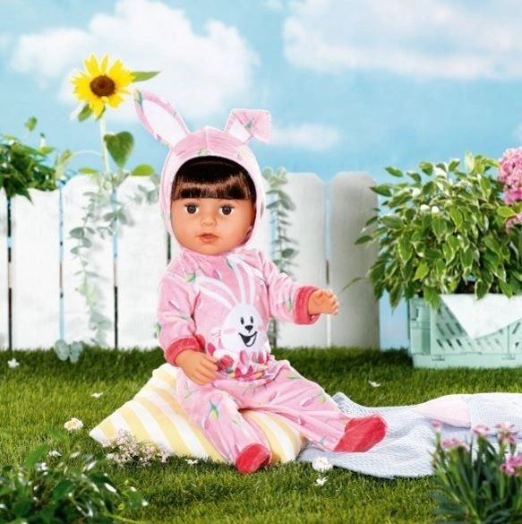 BABY born Osterei mit Outfit und Aufklebern