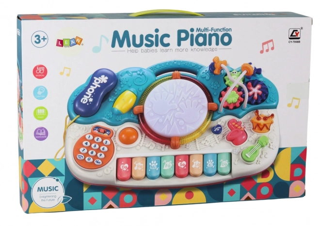 Bildendes Musikalisches Klavier für Kinder mit Licht und Geräuschen