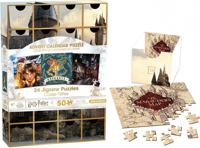 Adventskalender Harry Potter Puzzle 24x50 Teile