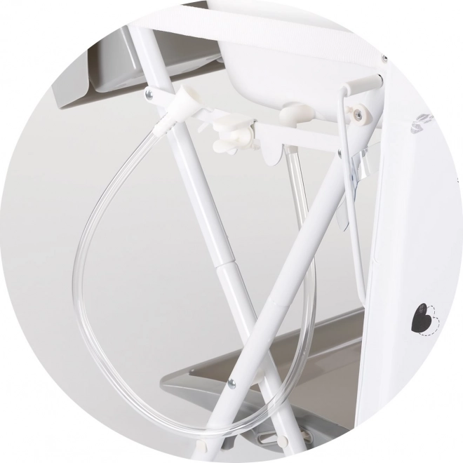 Babywanne mit Wickelauflage und Ständer Aqua Giraffe von Chipolino