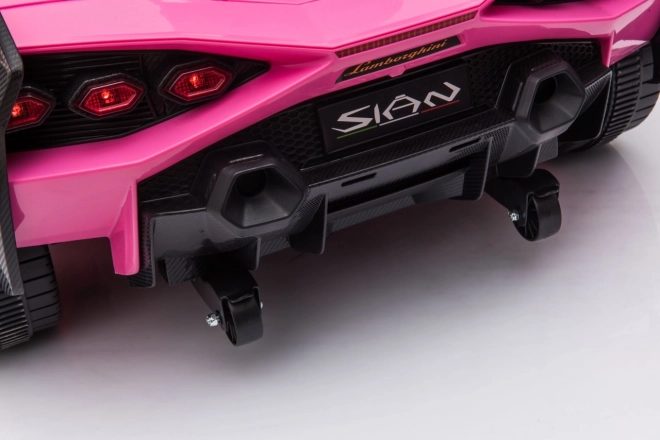 Lamborghini SIAN Kinderauto mit Batterie und Fernbedienung – Rosa
