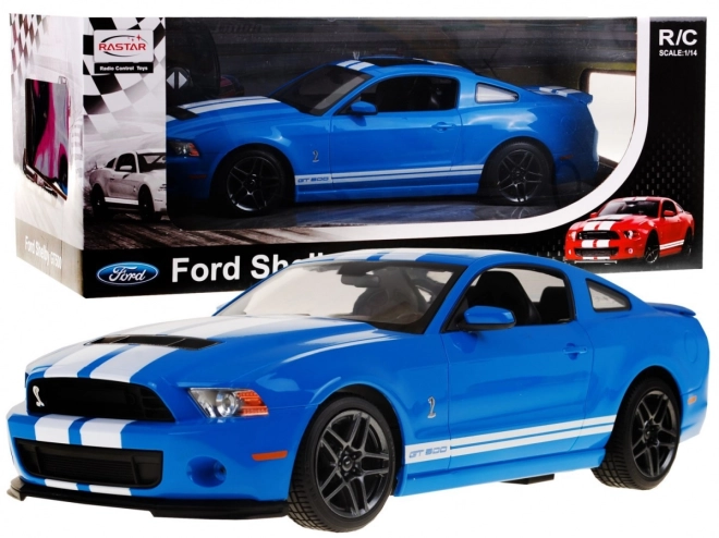 Ford Shelby Mustang GT500 Rot Ferngesteuertes Auto Modell 1:14 – blau