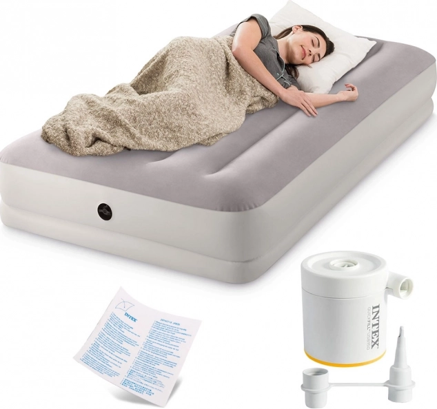 aufblasbare Matratze 191 × 99 × 30 cm für eine Person mit USB-Pumpe Intex