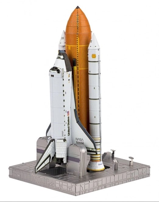 3D-Puzzle Space Shuttle mit Abschussrampe - Metallbausatz