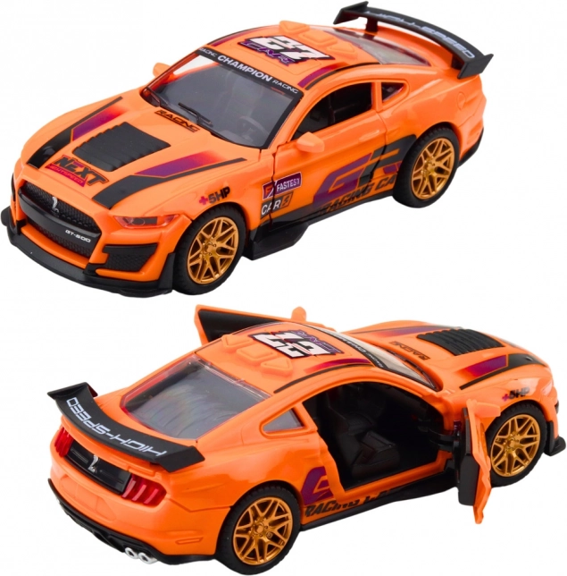 Rennwagen GT S mit öffnenden Türen, Lichtern und Geräuschen
