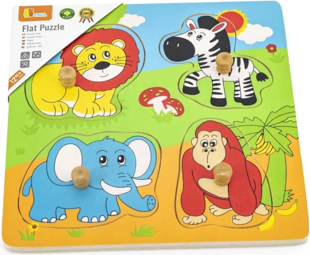 Leichtes Greifen dank Holzknöpfen