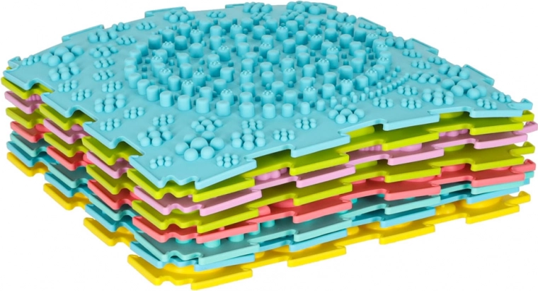 Verschiedene Texturen und Formen