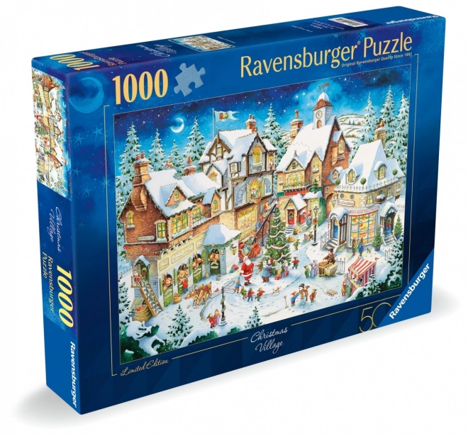 Puzzle 1000 Teile Weiße Weihnachten