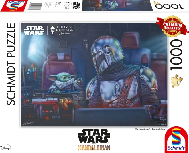 Puzzle Mandalorian: Zwei auf der Reise 1000 Teile
