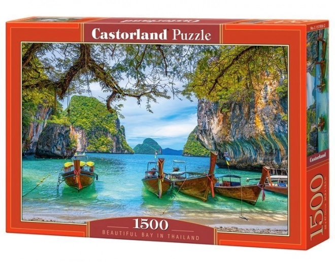 Castorland Puzzle Schöne Bucht in Thailand 1500 Teile