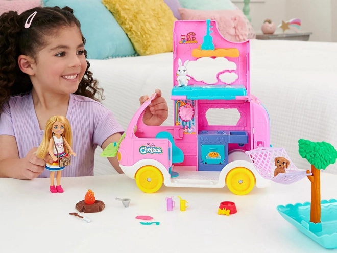 Barbie Chelsea Wohnmobil-Abenteuer-Set