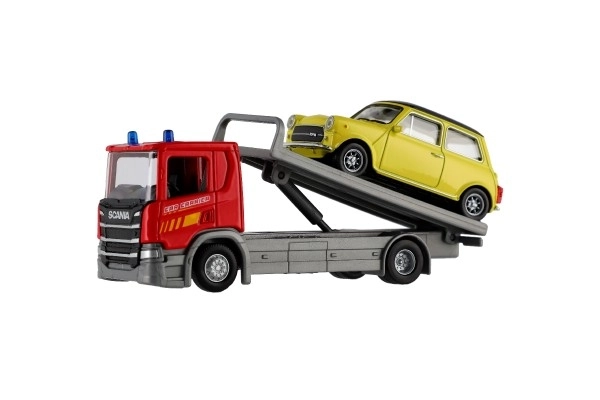 Welly Scania P320 Abschleppwagen mit Autospielset