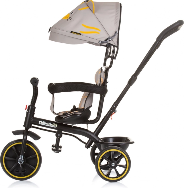 Dreirad mit Verdeck für Kinder 2in1 Pulse Čipolino