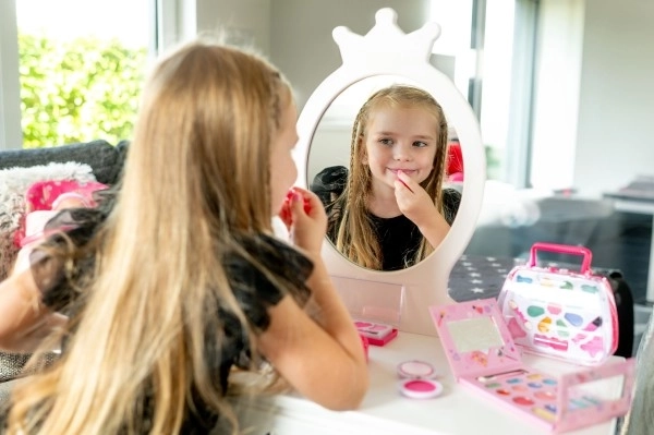 Beauted Schminkset für Kinder mit Herz-Palette und Spiegel