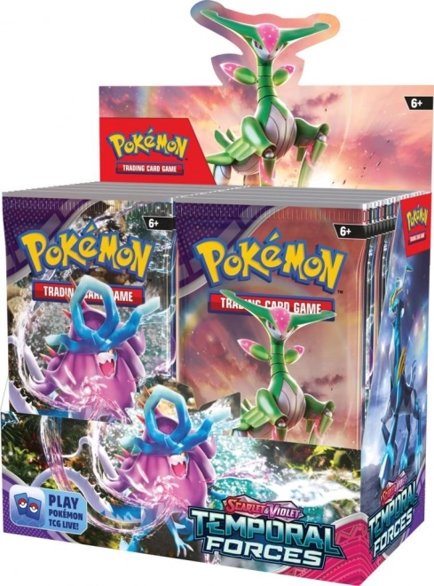 Pokémon TCG Karmesin & Purpur Zeitkräfte Booster Box