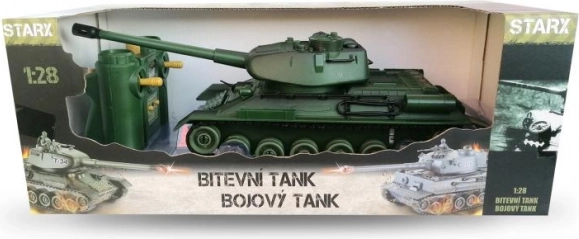 RC-Panzer mit Infrarot-Schlacht – grün