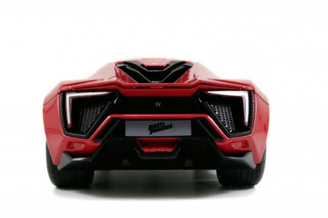 Lykan Hypersport Auto aus Fast & Furious im Maßstab 1:24