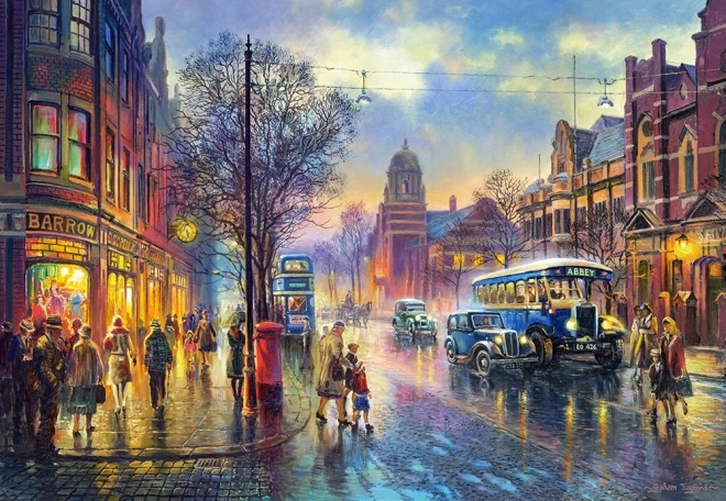 Puzzle 1000 Teile Abbey Road 1930er