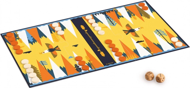 Backgammon Brettspiel von Djeco
