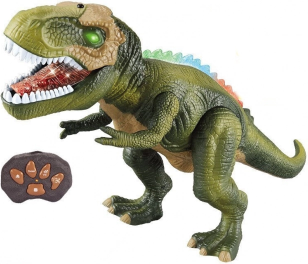 Ferngesteuerter Dino T-Rex mit Lichtern und Geräuschen