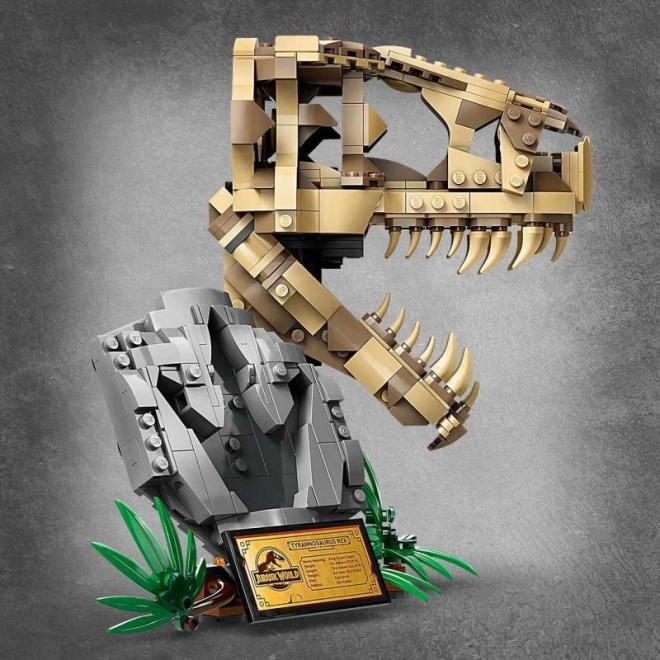 Lego Jurassic World Tyrannosaurus-Rex-Skelett